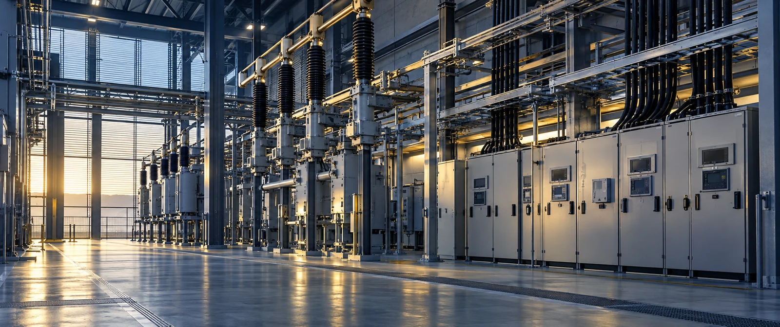 Industrial electrical substation